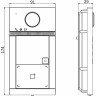 Вызывная панель HIWATCH VDP-D4212W/Flush
